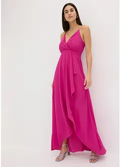 Vokuhila-Kleid mit Wickel-Optik, bonprix