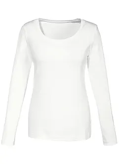 Langarmshirt aus reiner Bio-Baumwolle, bonprix