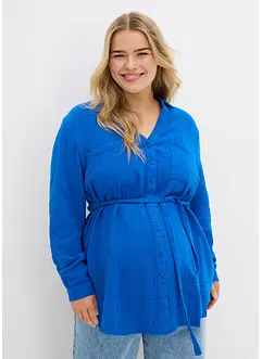 Blouse de grossesse et d’allaitement en gaze 100% coton, bonprix