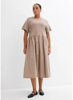 Midikleid aus reiner Baumwolle, bonprix
