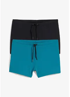 Lot de 2 shorts de bain, bonprix