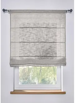 Store plissé aspect lin, bonprix