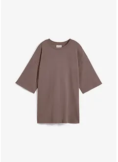 T-shirt long en interlock, bonprix