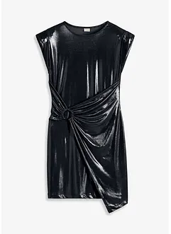 Minikleid mit dekorativer Spange, bonprix