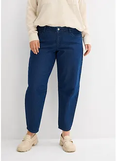 Barrel-Jeans Mid Waist, Low Stretch Bio-Baumwolle, bonprix
