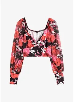 Top blouse, cropped, bonprix