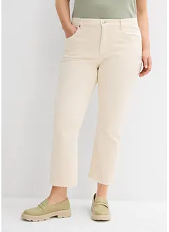 Jean flare taille haute, cropped, bonprix
