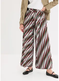 Pantalon palazzo en jersey doux, bonprix