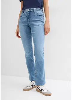 Jean droit taille mi-haute, bonprix
