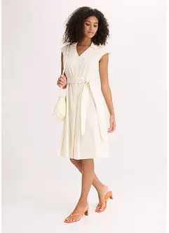 Blusenkleid mit Bindegürtel, bonprix