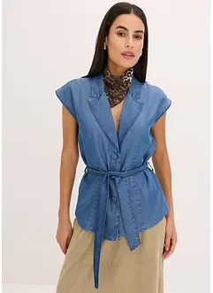 ärmelloser Lyocell Blazer, bonprix