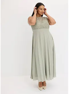 Maxikleid mit Spitze, bonprix