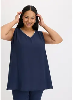 Blouse ornée de strass, bonprix