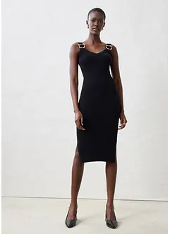 Robe en maille coton et soie, bonprix