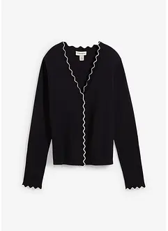 Feinstrickjacke mit Seidenanteil, bonprix