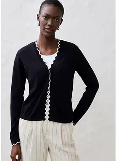 Feinstrickjacke mit Seidenanteil, bonprix
