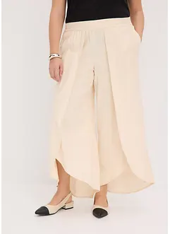 Pantalon raccourci et fendu en bas, bonprix