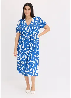 Robe midi à manches bouffantes, bonprix