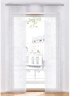 Panneau coulissant en voilage aspect lin (1 pce.), bonprix