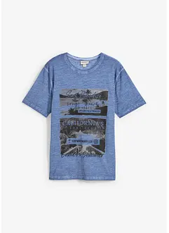 T-shirt aspect délavé en coton, bonprix