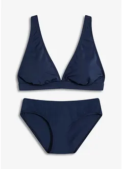 Bikini (2-tlg.Set) aus glänzendem Material, bonprix