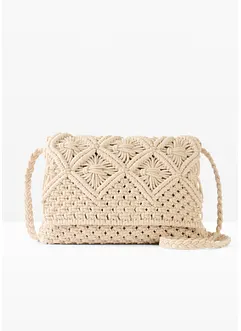 Sac en macramé à bandoulière, bonprix