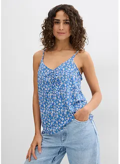 Top à fleurs en viscose fluide, bonprix
