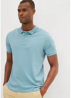 Jersey-Poloshirt (2er Pack) aus reiner Bio-Baumwolle, bonprix