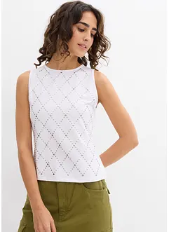 Tanktop mit Nieten, bonprix