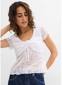 T-Shirt aus Spitze, bonprix