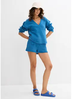 Blusenshirt aus reiner Baumwolle, bonprix