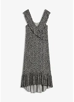 Jerseykleid mit Volants, bonprix