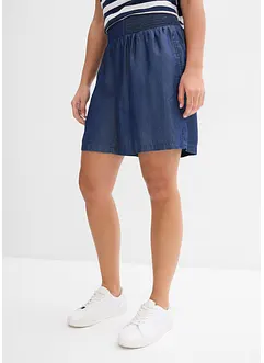 Short à taille élastiquée et smockée, bonprix