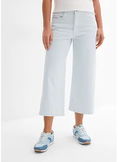 Pantalon en twill à taille élastiquée, bonprix