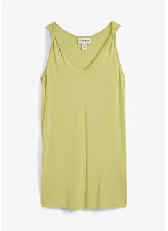 Long débardeur en viscose et lin, bonprix
