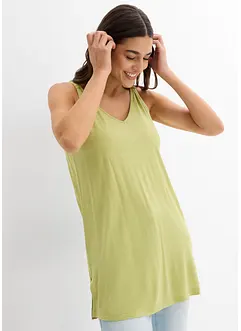 Long débardeur en viscose et lin, bonprix