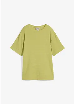 T-shirt en crêpe gaufré, bonprix