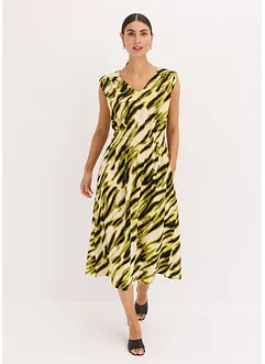 Robe en jersey à taille smockée, bonprix