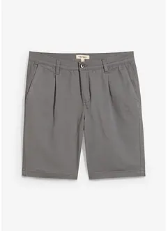 Bermuda extensible à pinces, Regular, bonprix