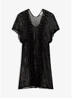 Strandkleid in Häkeloptik aus fließender Viskose, bonprix