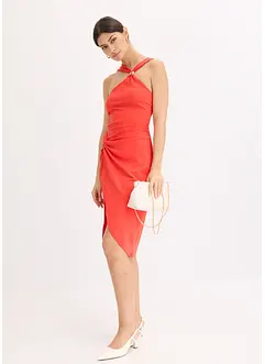 Figurbetontes Kleid mit Neckholder-Ausschnitt, bonprix