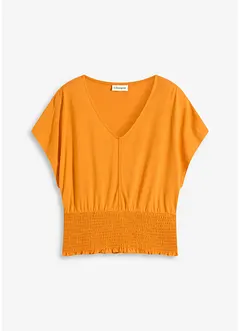 Shirt mit Smock-Saum, bonprix