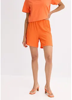 Jersey-Shorts aus leichtem Crêpe, bonprix