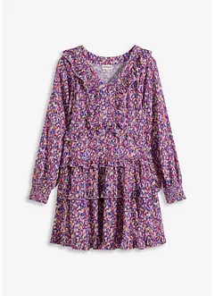 Kleid mit Volants, bonprix