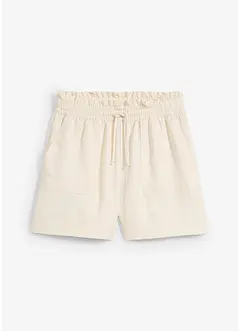Paperbag-Shorts aus fließendem Lyocell-Mix, bonprix