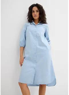 Blusenkleid aus leichter Baumwolle, bonprix