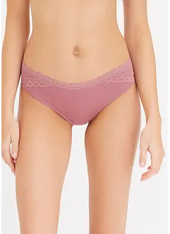 Slip mit Bio-Baumwolle (4er Pack), bonprix