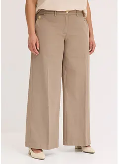 Pantalon large en matière extensible, bonprix