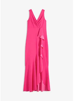 Maxikleid aus strukturiertem Crepe, bonprix