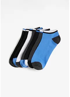 Lot de 7 paires de socquettes en coton majoritaire, bonprix
